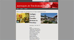 Desktop Screenshot of antiquesatthefairgrounds.com